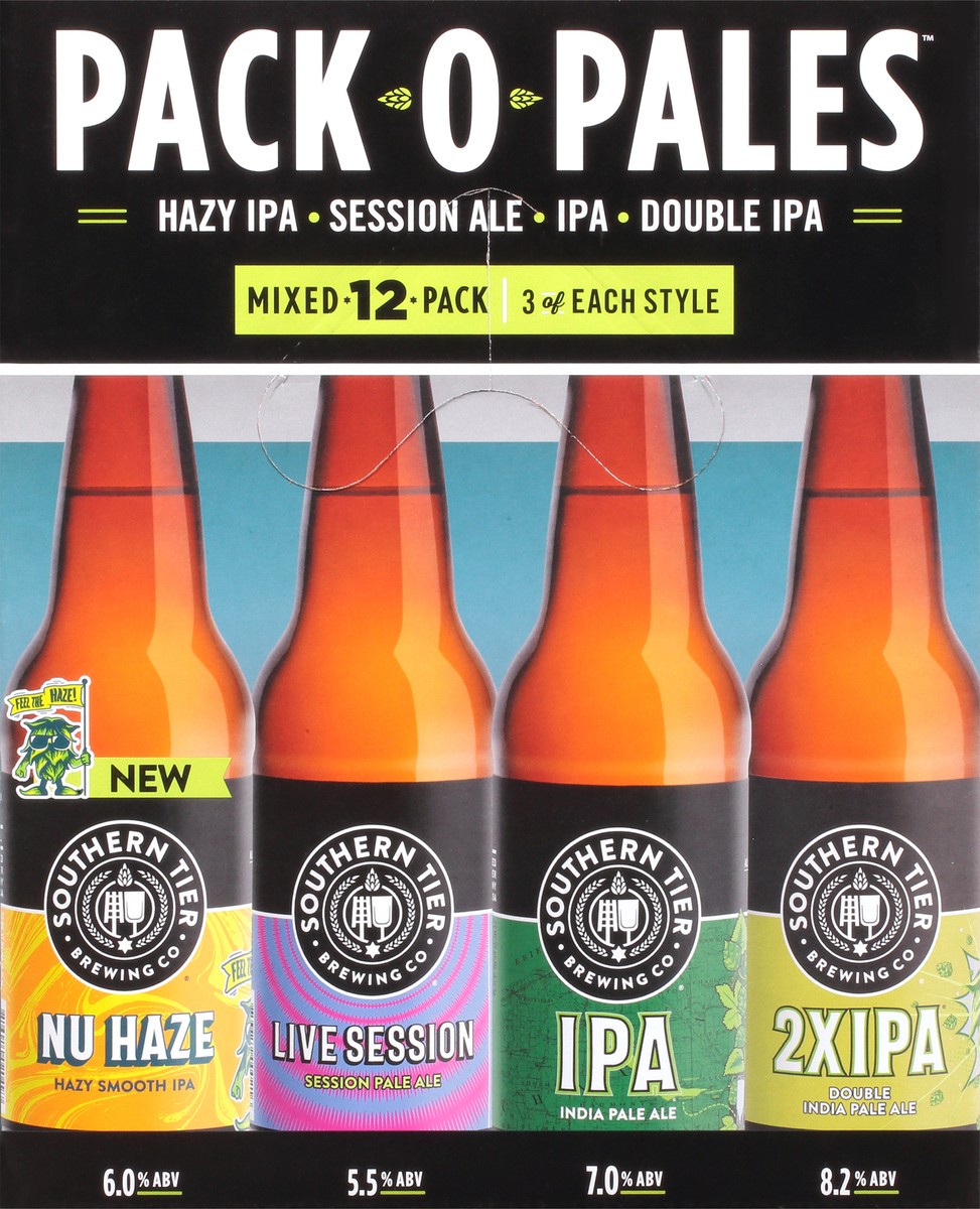 slide 7 of 9, Southern Tier Brewing Co. Mixed 12 Pack Pack O Pales Beer 12-12 fl oz Bottles, 12 ct