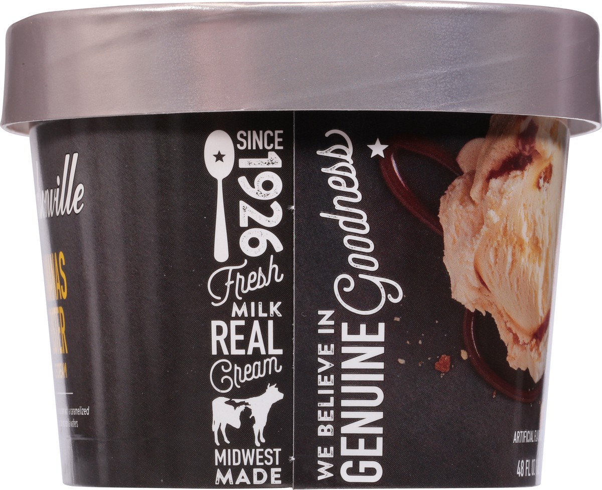 slide 9 of 9, Hudsonville Bananas Foster Ice Cream 48 fl oz, 48 fl oz