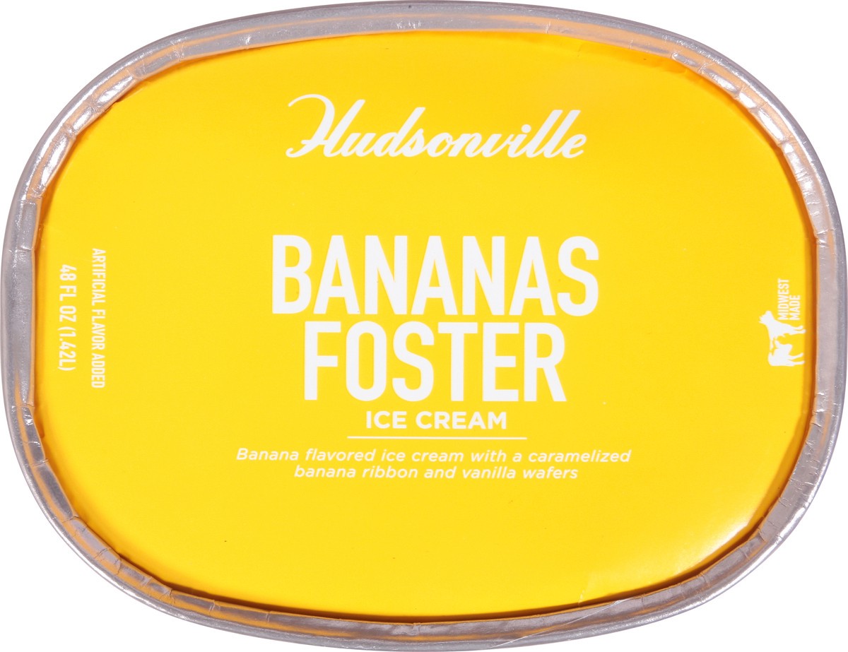 slide 2 of 9, Hudsonville Bananas Foster Ice Cream 48 fl oz, 48 fl oz