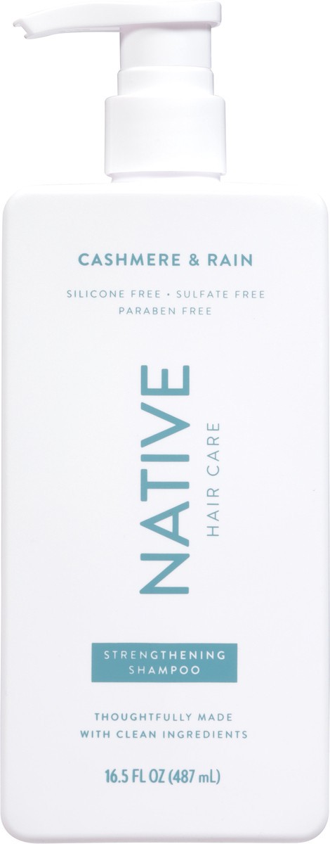 slide 10 of 12, Native Cashmere & Rain Strengthening Shampoo 16.5 fl oz, 16.5 fl oz