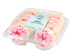 Bakery Fresh Goodness Valentine's Day Vanilla Frosted Cookies - Pink / White