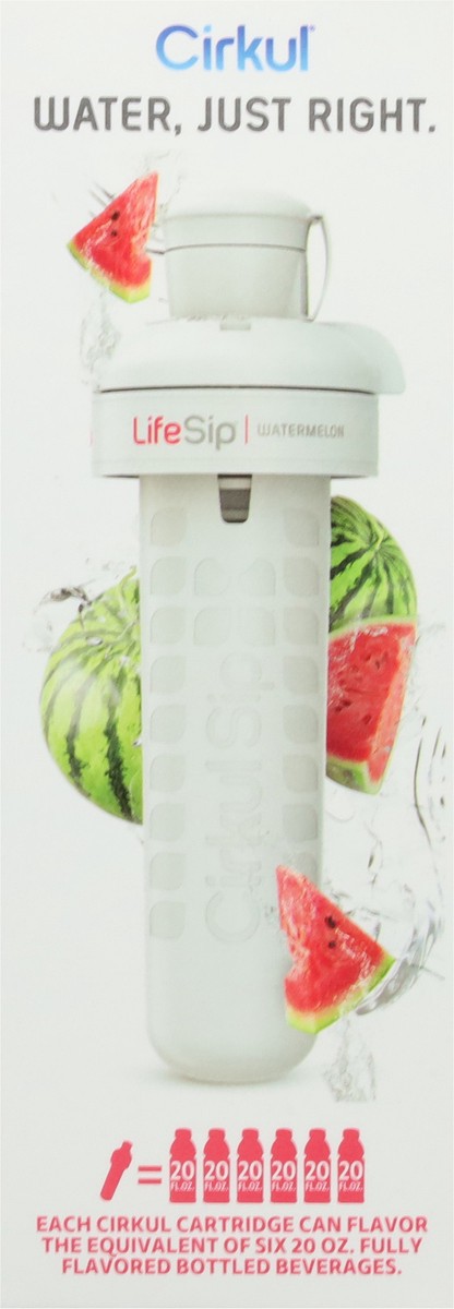 slide 8 of 13, Cirkul LifeSip Hydrate Watermelon Flavor Cartridge 1 ea, 1 ct