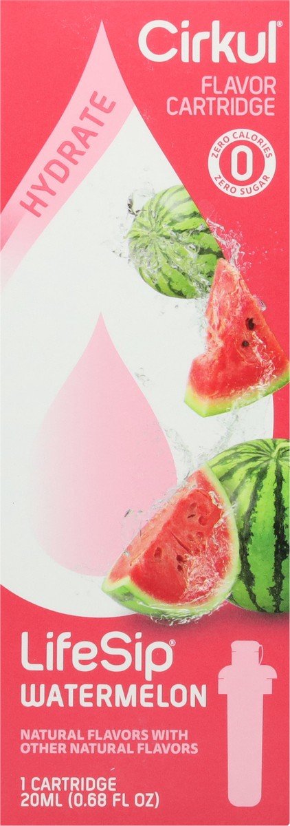 slide 9 of 13, Cirkul LifeSip Hydrate Watermelon Flavor Cartridge 1 ea, 1 ct