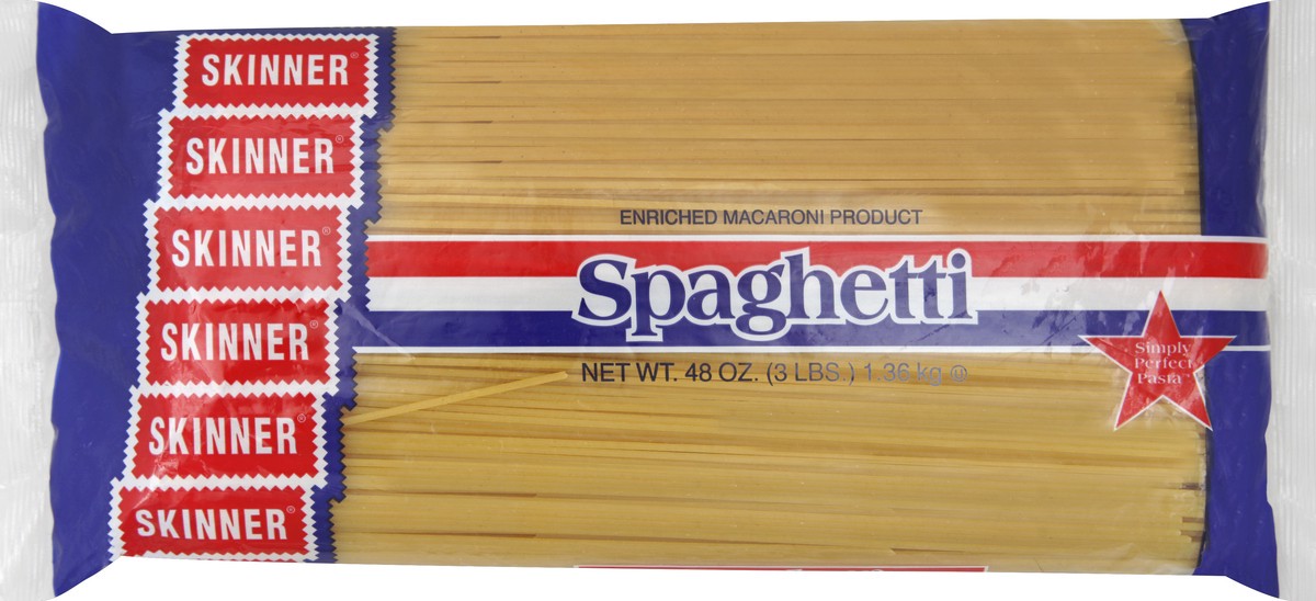 slide 5 of 6, Skinner Spaghetti 48 oz, 48 oz