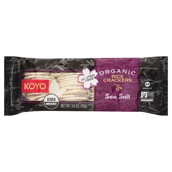 slide 1 of 1, Koyo Sea Salt Rice Crackers, 3.5 oz