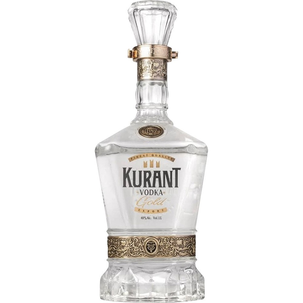 slide 1 of 1, 1852 Kurant Gold Vodka, 1 liter
