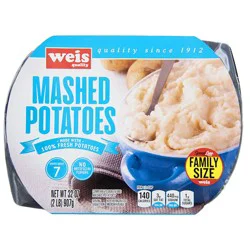 Weis Quality Mashed Potatoes