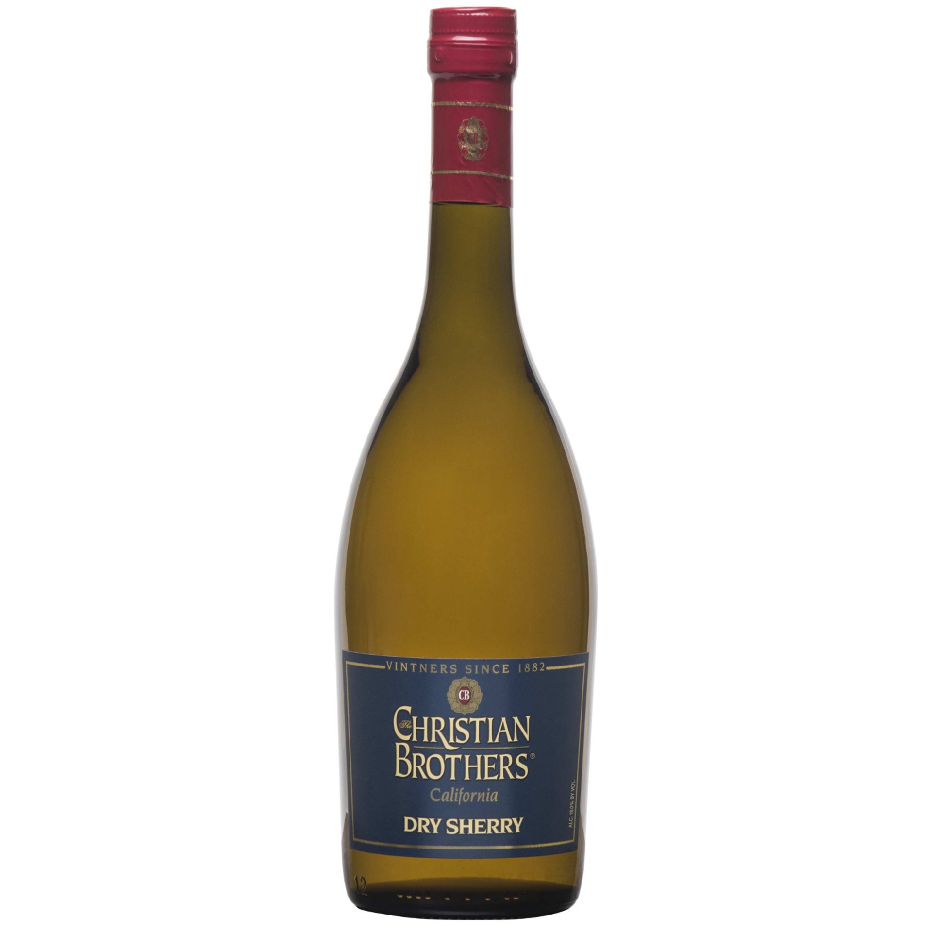 slide 1 of 3, Christian Brothers Dry Sherry, 750 ml