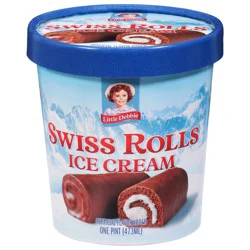 Little Debbie Swiss Rolls Ice Cream 1 pt