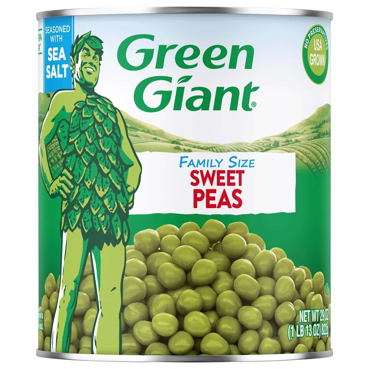 slide 7 of 9, Green Giant Family Size Sweet Peas, 29 oz
