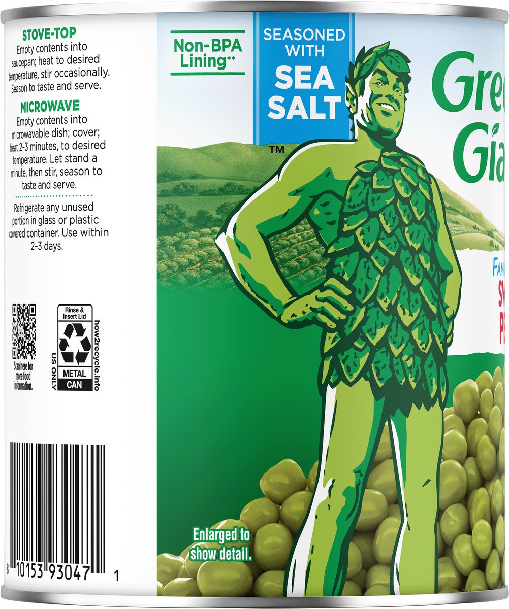 slide 8 of 9, Green Giant Family Size Sweet Peas, 29 oz