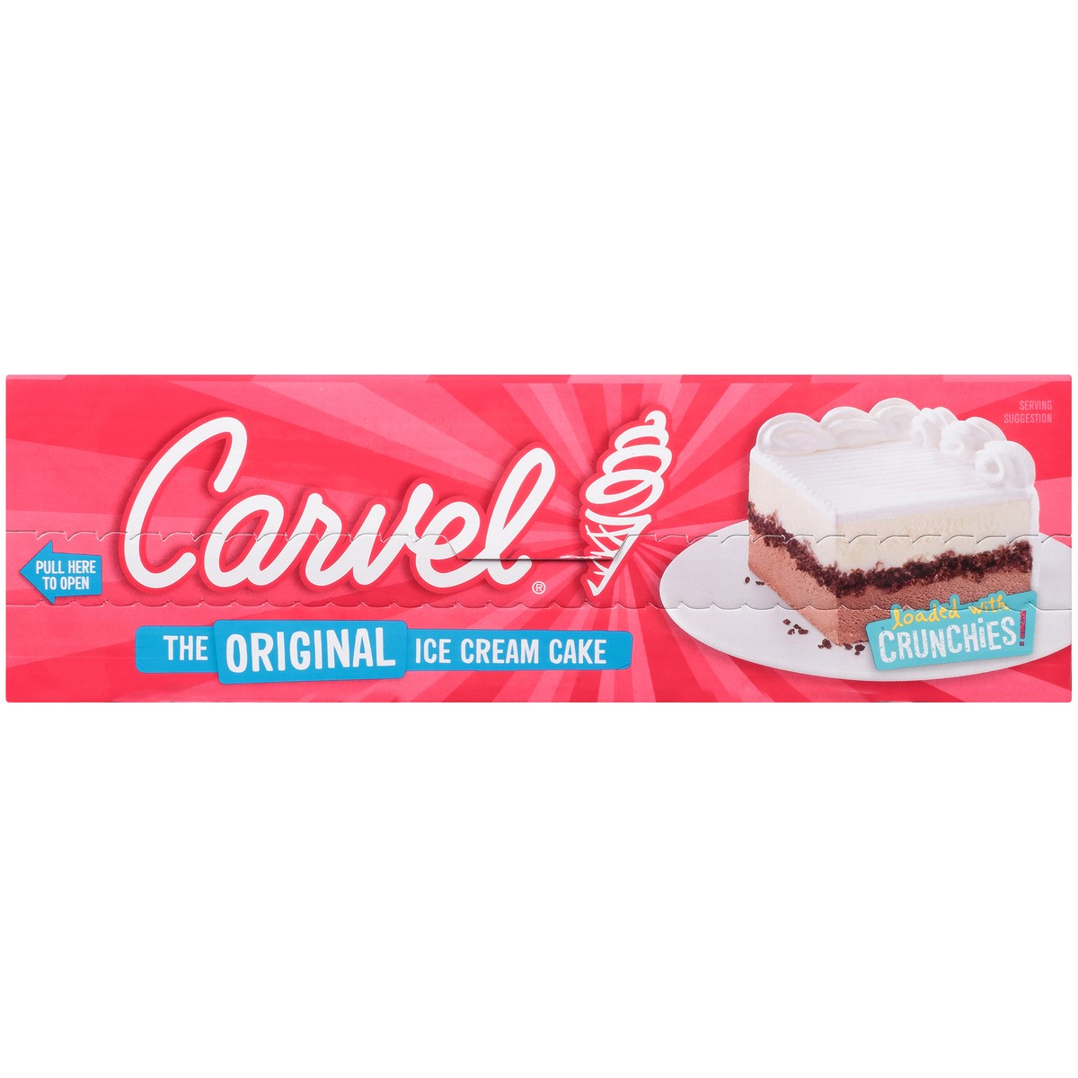 slide 6 of 7, Carvel Sheet Ice Cream Cake, Confetti, 95 fl oz, 95 fl oz