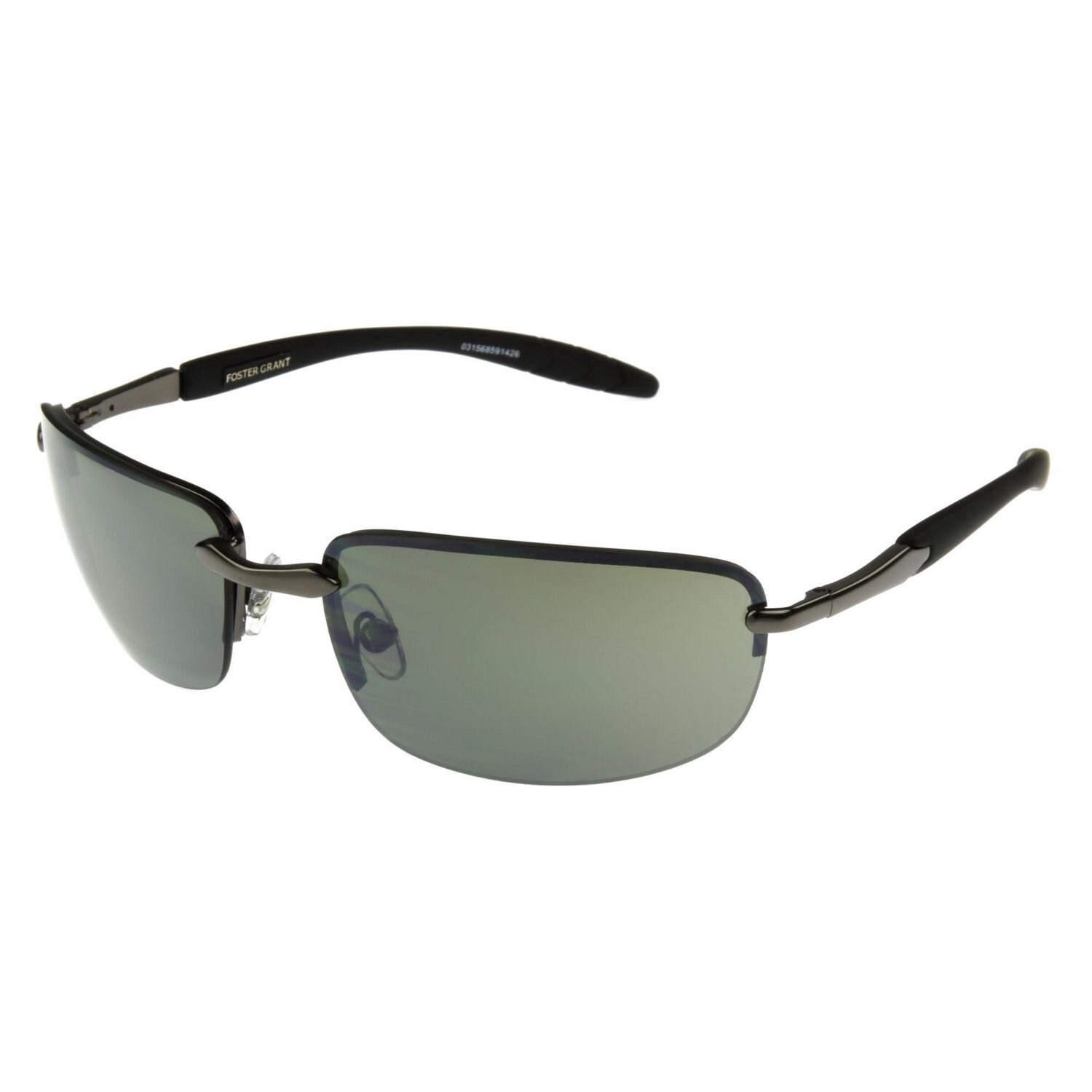 slide 2 of 2, Foster Grant Valve Polarized Sunglasses, Gray, 1 ct