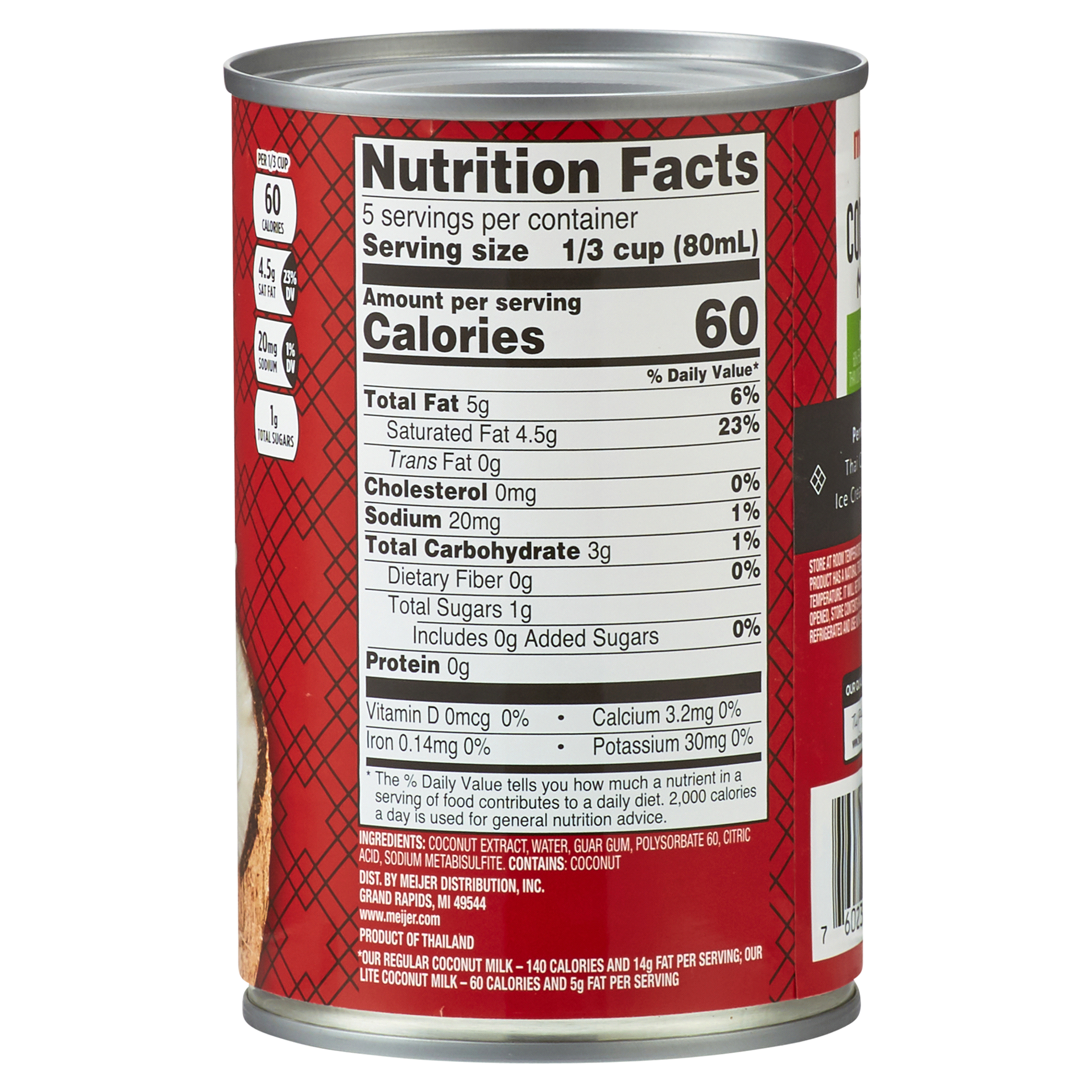 slide 26 of 29, Meijer Lite Coconut Milk, 5 oz