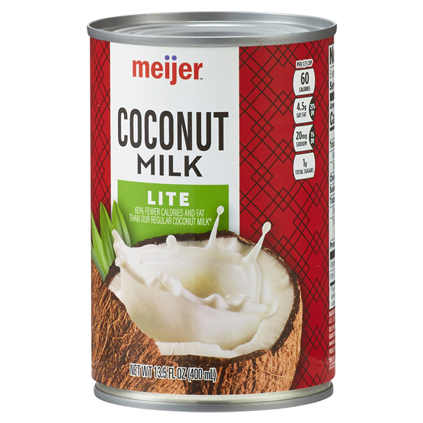 slide 5 of 29, Meijer Lite Coconut Milk, 5 oz