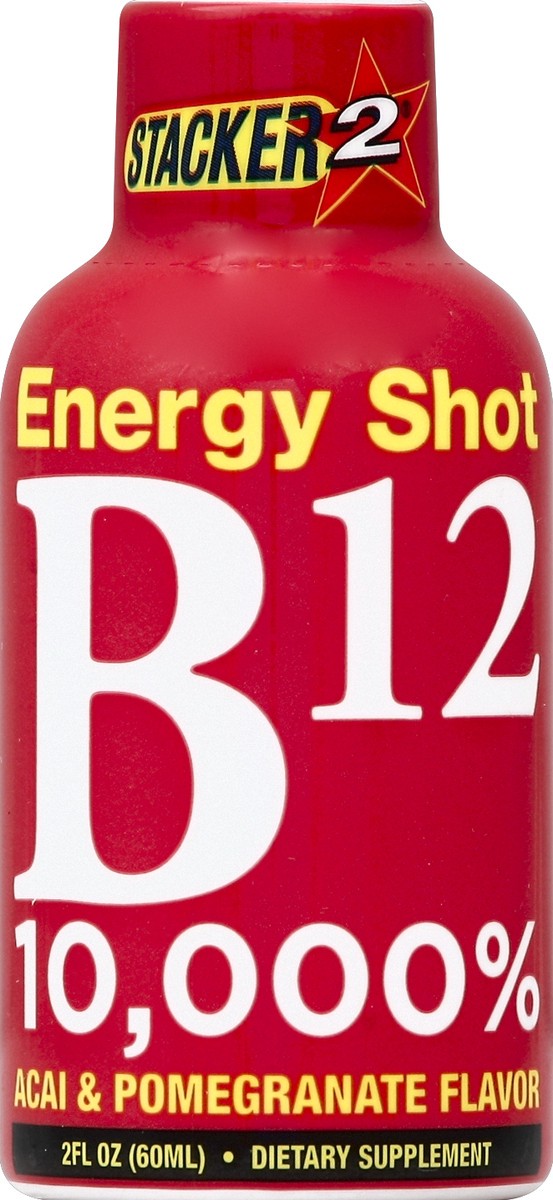 slide 4 of 4, Stacker 2 Energy Shot B12, 2 oz