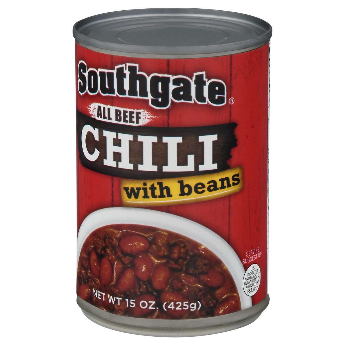 slide 9 of 13, Southgate All Beef Chili with Beans 15 oz, 15 oz