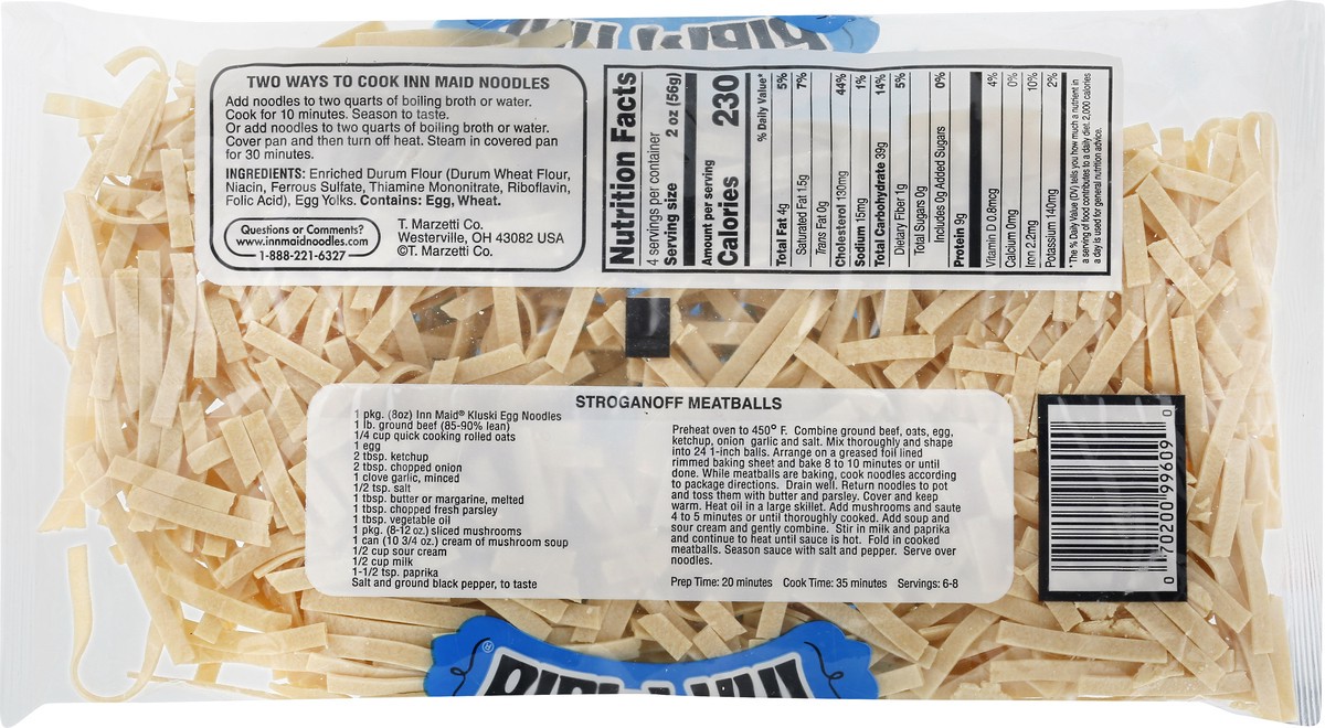 slide 8 of 13, Inn Maid Kluski Egg Noodles 8 oz, 8 oz