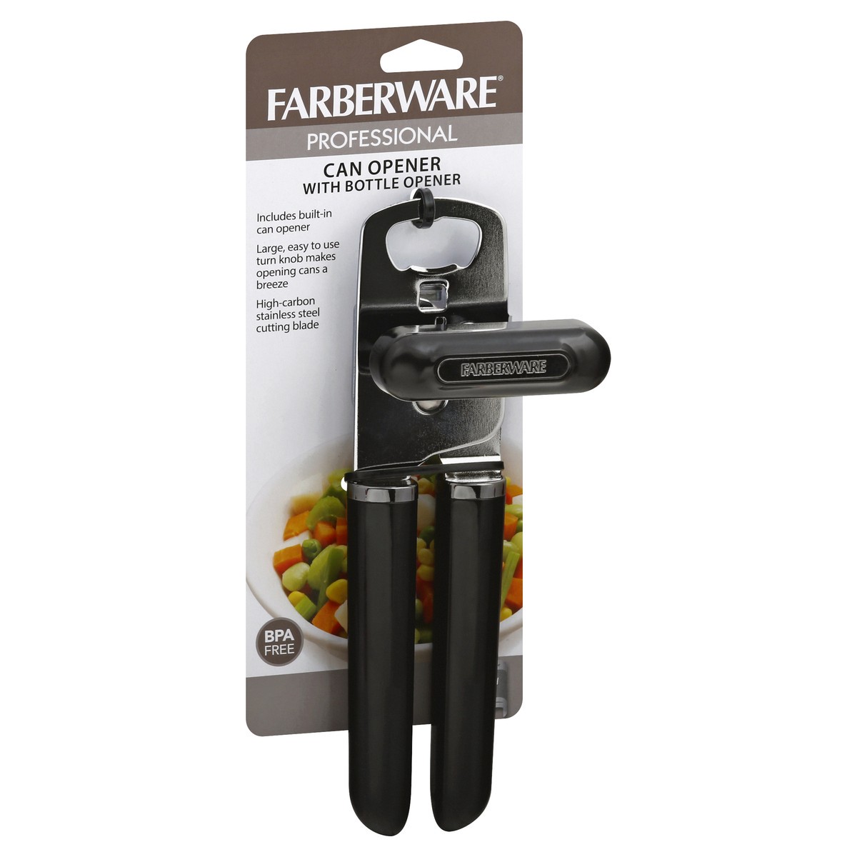 slide 8 of 9, Farberware Professional Can Opener with Bottle Opener 1 ea, 1 ct