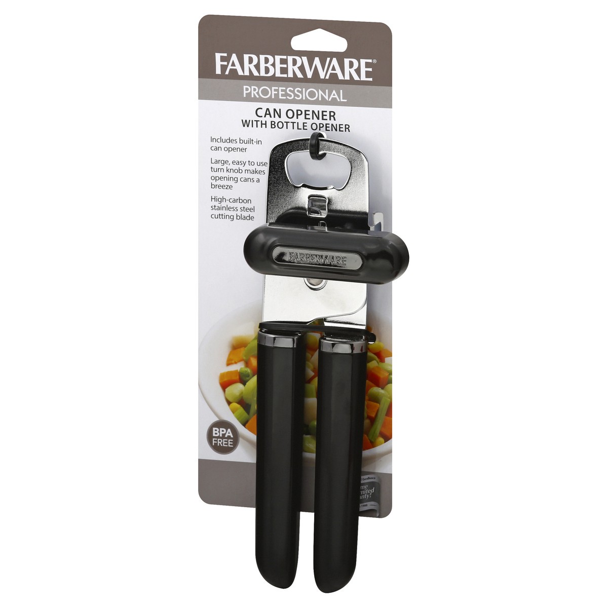 slide 7 of 9, Farberware Professional Can Opener with Bottle Opener 1 ea, 1 ct