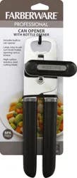 Farberware Professional Can Opener with Bottle Opener, 1 pc