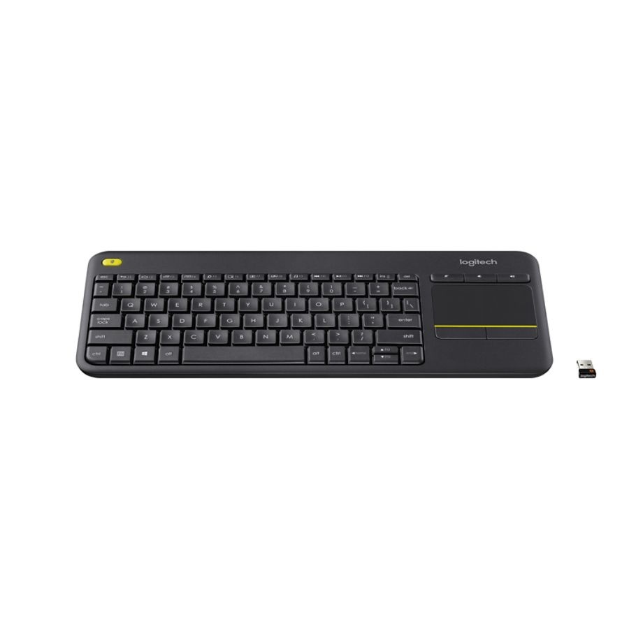 slide 2 of 10, Logitech Professional Wireless Touch Keyboard - Charcoal, 1 in x 14 in x 6 in