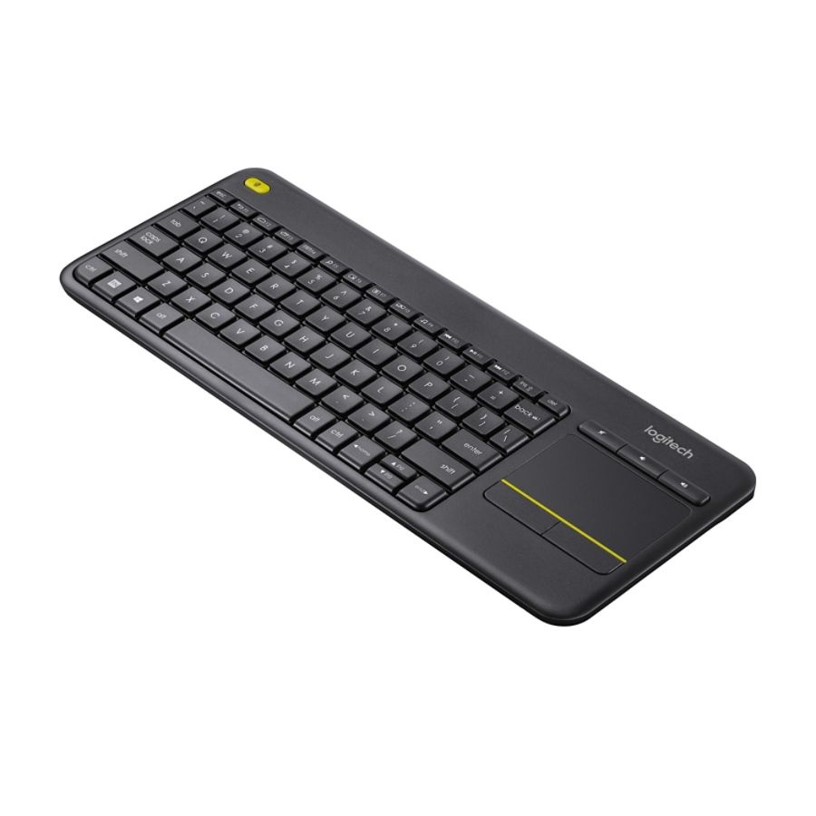 slide 4 of 10, Logitech Professional Wireless Touch Keyboard - Charcoal, 1 in x 14 in x 6 in