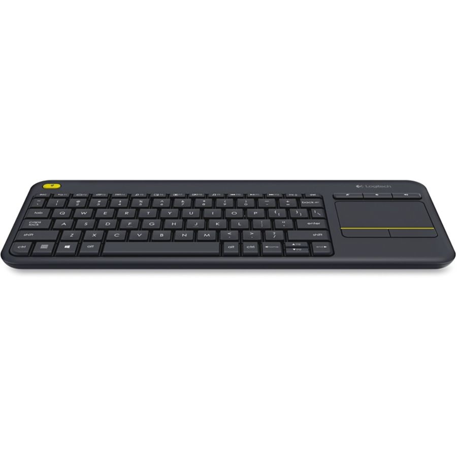 slide 8 of 10, Logitech Professional Wireless Touch Keyboard - Charcoal, 1 in x 14 in x 6 in