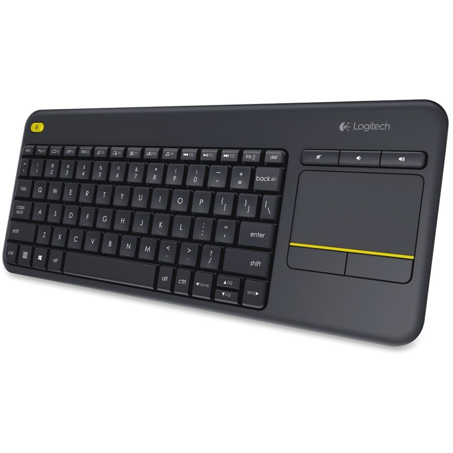 slide 9 of 10, Logitech Professional Wireless Touch Keyboard - Charcoal, 1 in x 14 in x 6 in