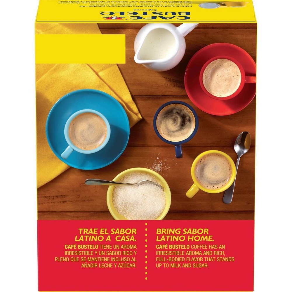 slide 4 of 5, Café Bustelo Espresso Roast Coffee Pods, 10 ct