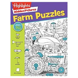 Highlights Hidden Pictures Farm Puzzles By Highlights Highlights