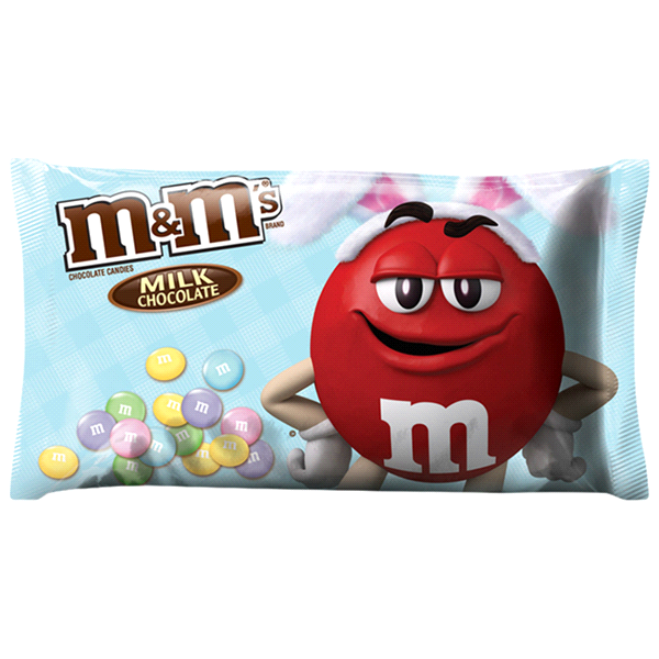 slide 1 of 1, M&M's Easter Milk Chocolate Candy Bag, 11.4 oz