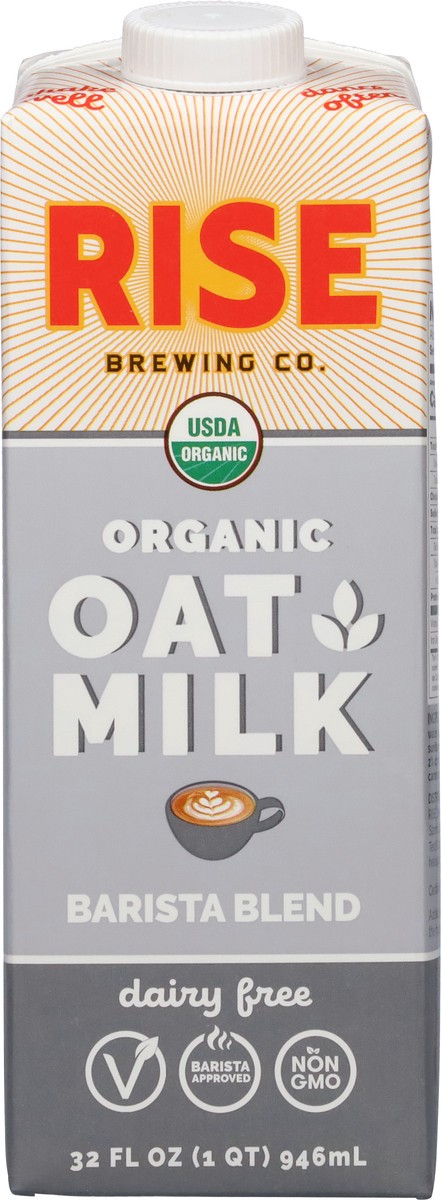 slide 3 of 9, RISE Brewing Co. RISE Oat Milk - Barista Blend, 32 fl oz