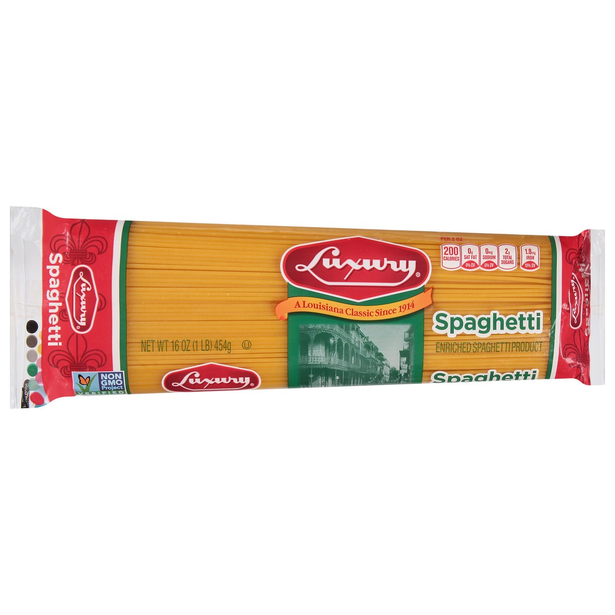 slide 3 of 12, Luxury Spaghetti 16 oz, 16 oz