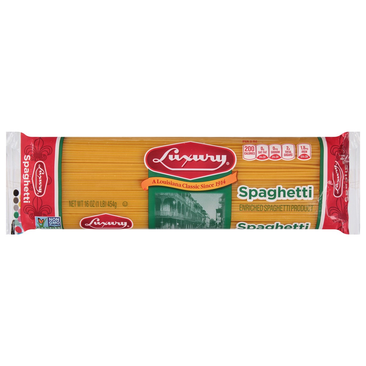 slide 1 of 12, Luxury Spaghetti 16 oz, 16 oz