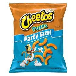 Cheetos Snacks, Cheese Flavored, Puffs, Party Size
