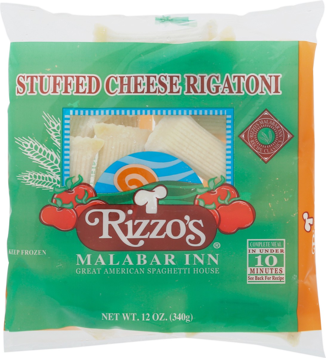 slide 13 of 14, Rizzo's Stuffed Cheese Rigatoni 12 oz, 12 oz