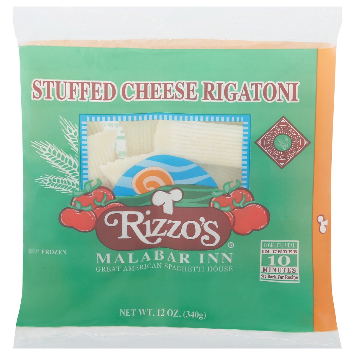 slide 9 of 14, Rizzo's Stuffed Cheese Rigatoni 12 oz, 12 oz