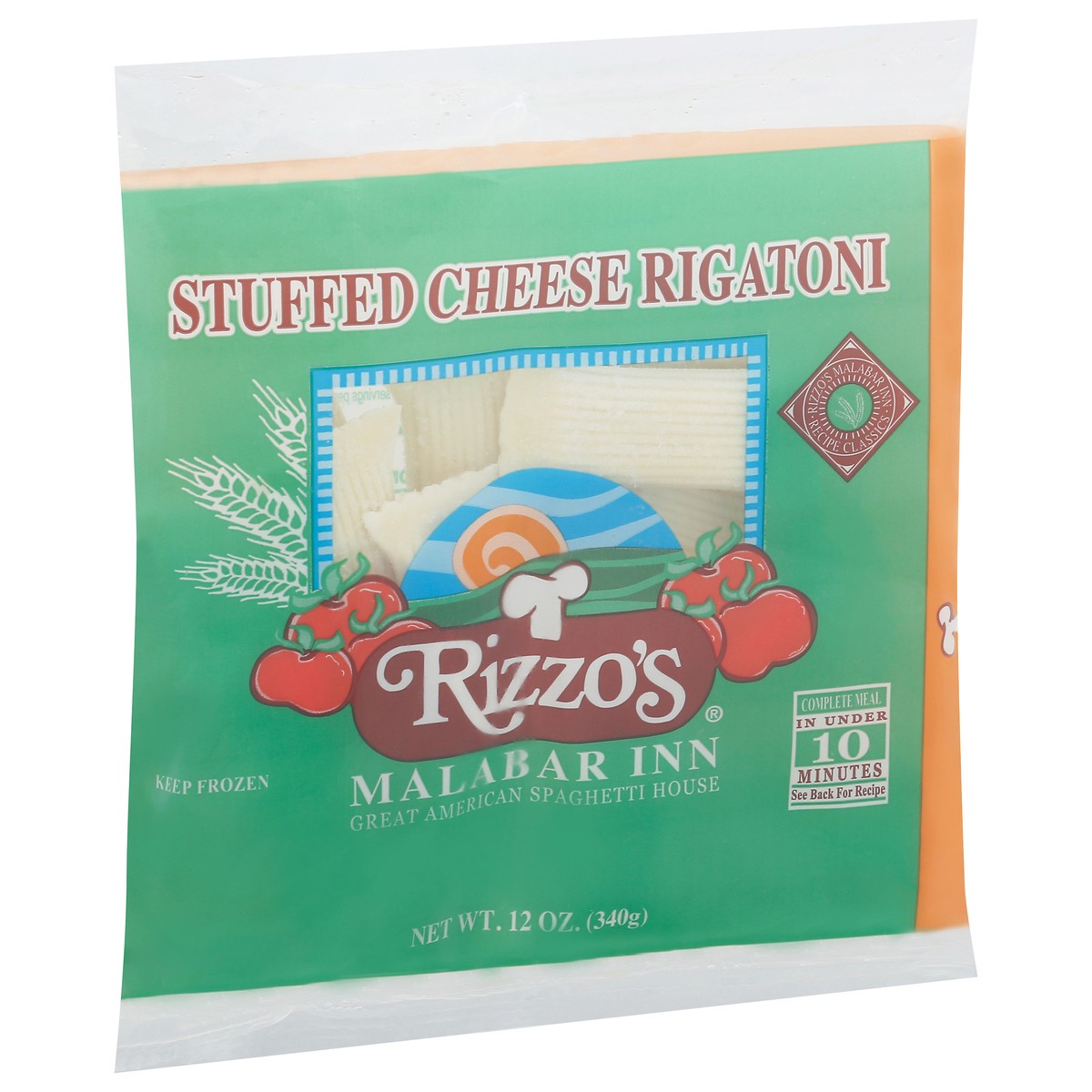 slide 12 of 14, Rizzo's Stuffed Cheese Rigatoni 12 oz, 12 oz