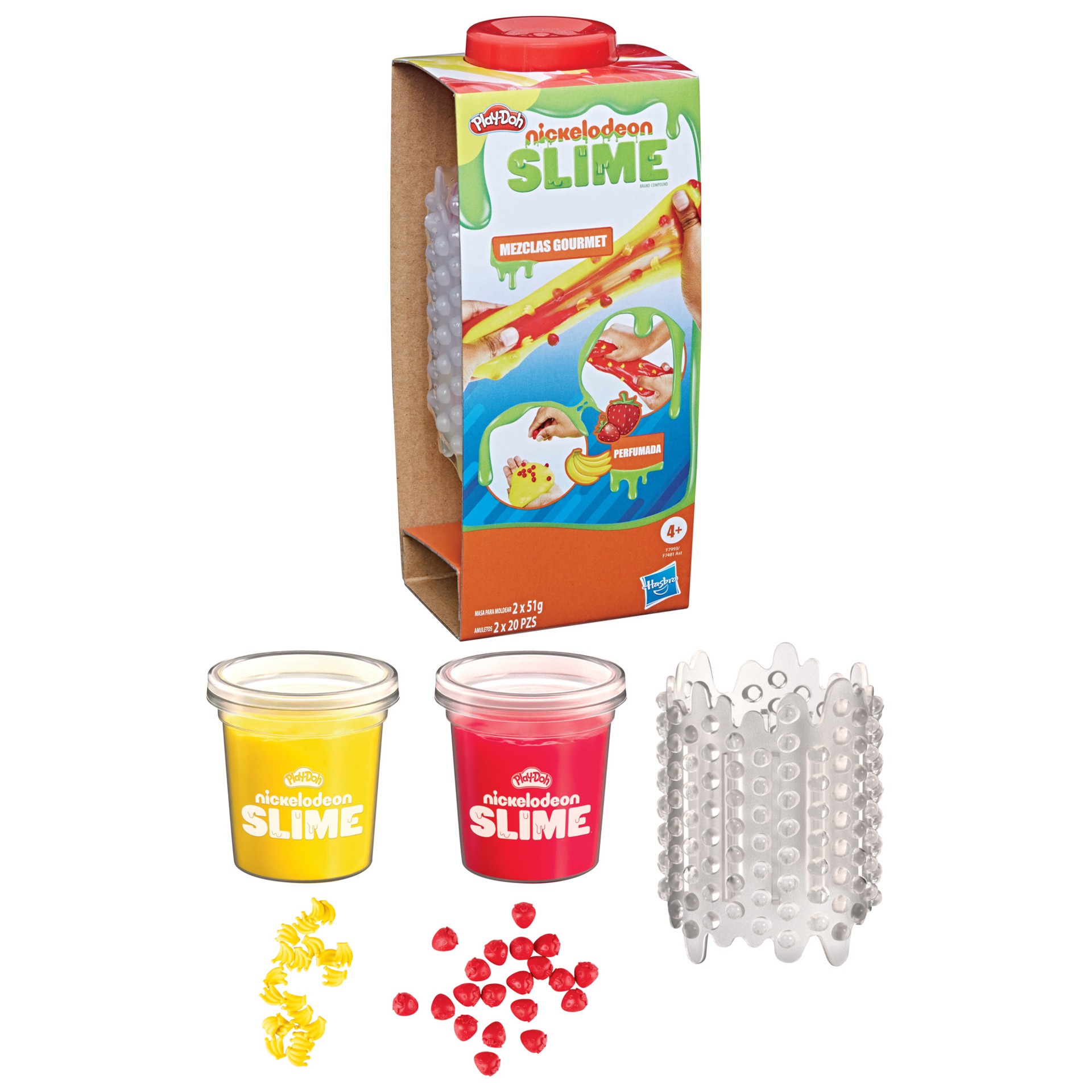 Play Doh Nickelodeon Slime Brand Compound Scented Foodie Blends Assortment Styles May Vary 1 4492