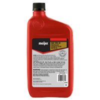 slide 2 of 5, Meijer High Mileage 10W-30 Motor Oil, Synthetic Blend, 1 qt