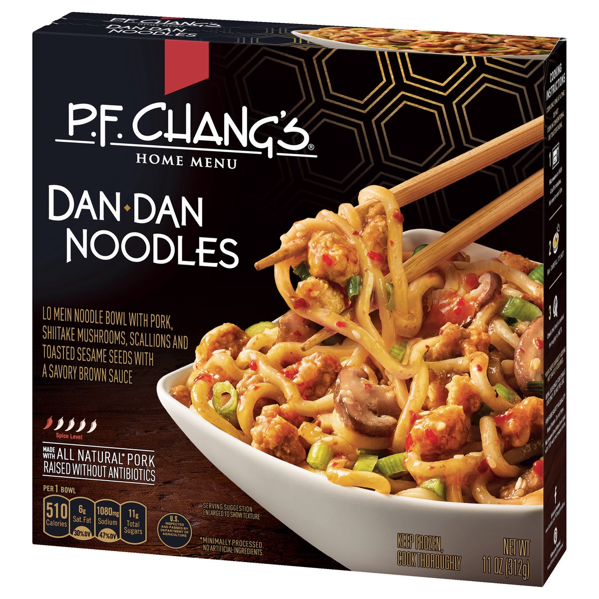 slide 3 of 9, P.F. Chang's Home Menu Dan-Dan Noodles 11 oz, 11 oz