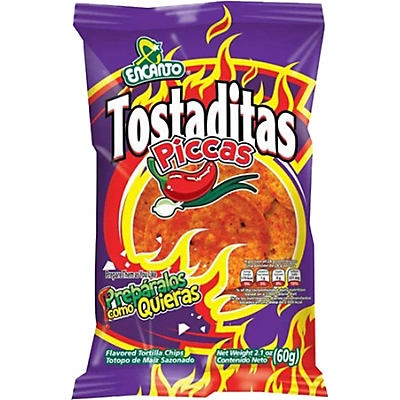 slide 1 of 1, Encanto Tostaditas Piccas, 2.1 oz