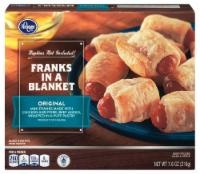 slide 1 of 1, Kroger Original Franks In A Blanket, 7.6 oz