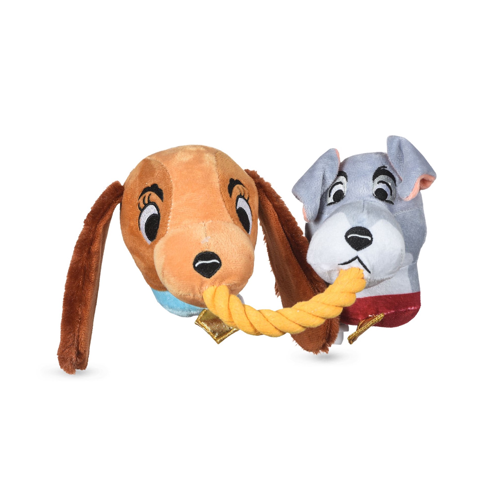 Disney Pluto Plush Rope Ball Squeaker Dog Toy - 9 : Target