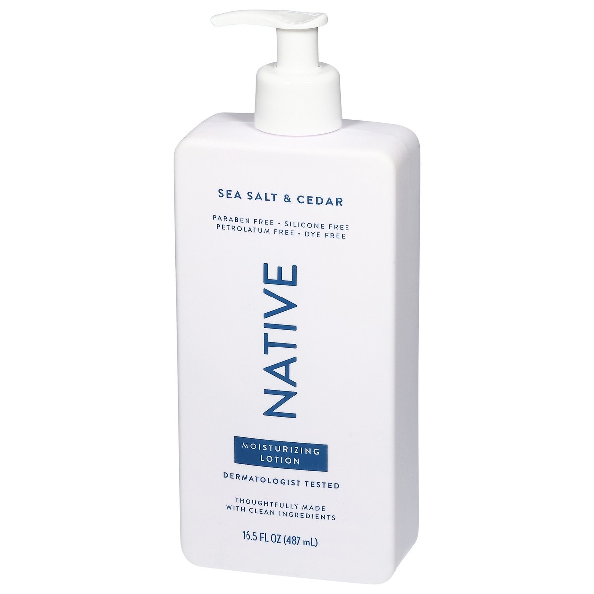 slide 3 of 12, Native Sea Salt & Cedar Body Lotion Pump - 16.5 fl oz, 16.5 fl oz