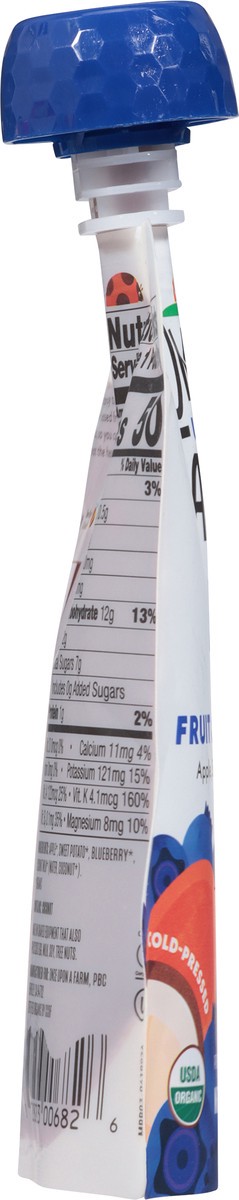 slide 10 of 13, Once Upon a Farm Mama Bear Blueberry Stage 2 Baby Food (7+ Months), 3.2 oz