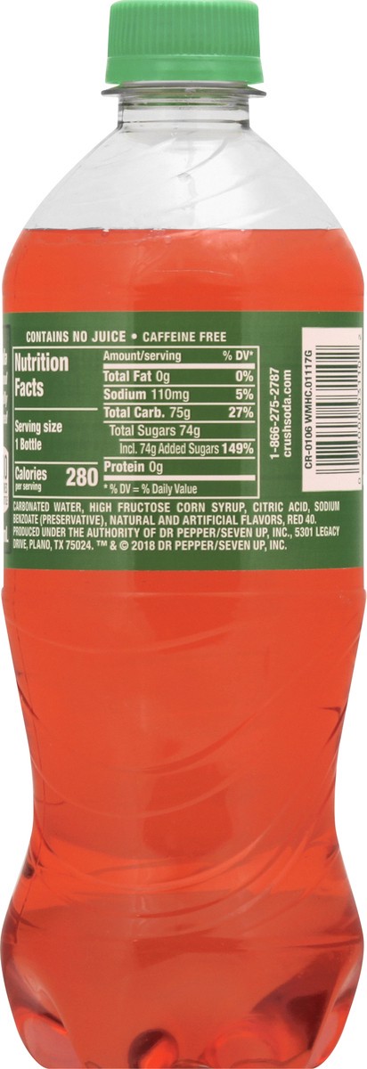 slide 3 of 10, Crush Watermelon Soda- 20 fl oz, 20 fl oz