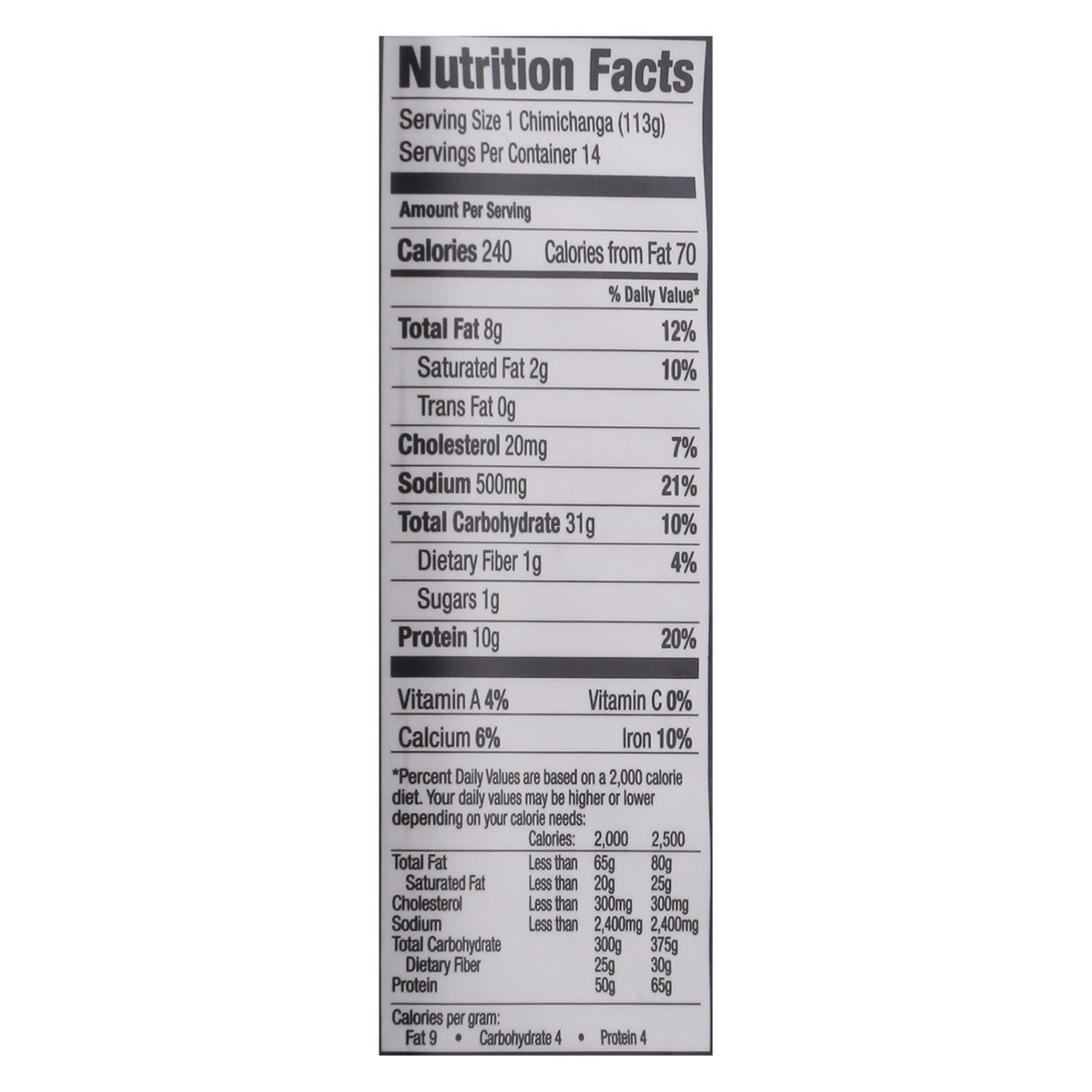 slide 2 of 12, Tina's 14 Pack Steak & Cheddar Cheese Chimichangas 14 ea, 14 ct