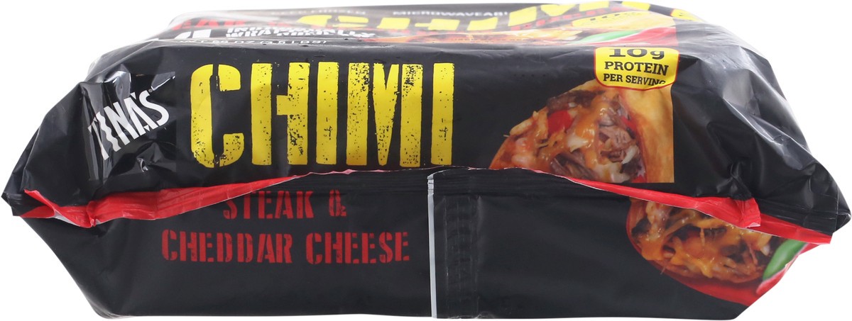 slide 8 of 12, Tina's 14 Pack Steak & Cheddar Cheese Chimichangas 14 ea, 14 ct
